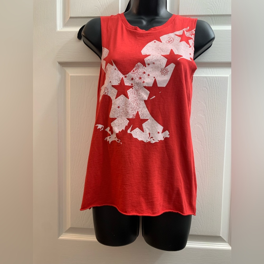 American eagle 🦅 red tank top so extra small euc